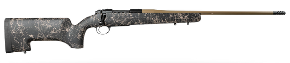 Kimber Mfg, Inc 3000926 Mountain Acsent Mojave 280 Ackley 4+1 24" Match Grade Threaded Barrel, Aluminum Receiver, Fixed Aluminum/Carbon Fiber Stock - 181642