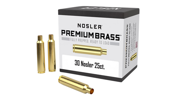 Nosler Premium Brass, Nos 10221 Custom Brass 30 Nosler    25