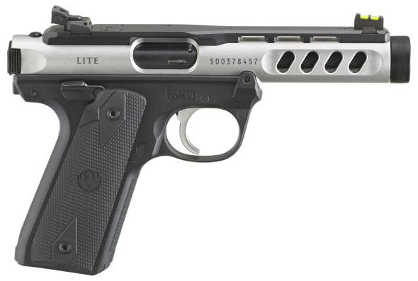 Ruger Mark IV‚Ñ¢ : 22/45‚Ñ¢ Lite 22 LR 4.4" 10 + 1 Clear Anodized