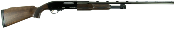 CZ-USA 06574 CZ 620 Field Select Pump 20 Gauge 28" 4+1 3" Gloss Blued Rec/Barrel Turkish Walnut Fixed Pistol Grip Stock Right Hand (Full Size) Includes 5 Chokes - 24863