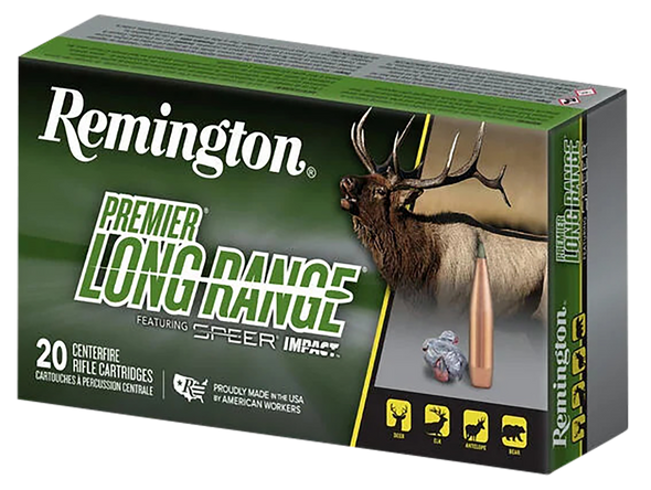 Remington Ammunition R21341 Premier Long Range 6.5 Creedmoor 140 gr Speer Impact 20 Per Box/ 10 Case - 150629