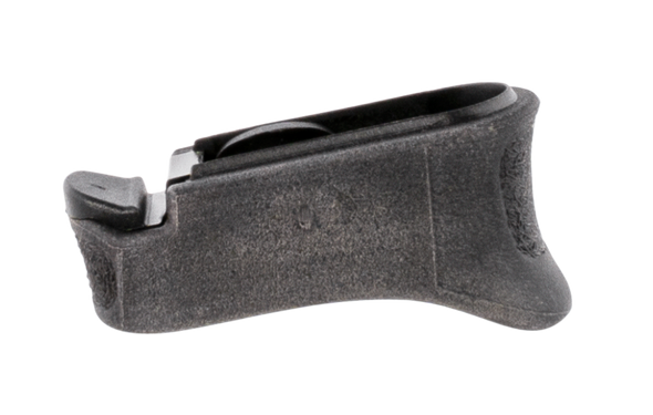Pearce Grip PGXDS+ Magazine Extension  made of Polymer with Texture Black Finish & 7/8" Gripping Surface for Springfield XD-S, XD-E & XD-S Mod.2 with Single Stack Mags (Adds 1rd 9mm Luger & 40 S&W) - 118767