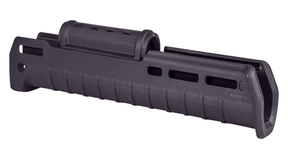 Magpul MAG586-PLM ZHUKOV Handguard made of Polymer with Plum Finish & 11.70" OAL for AK-Platform - 10594