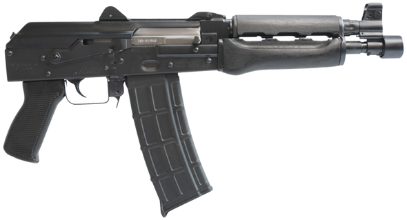 Zastava Arms Usa ZP85556 ZPAP85  5.56x45mm NATO 30+1 10" Black, Polymer Grip, Dark Wood Handgaurd, - 149506