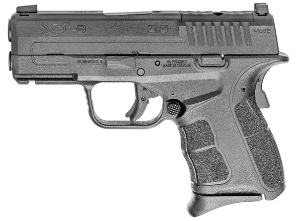 Springfield Armory Xd-s Mod2 9mm 3.3" 9+1 Black Handgun - LIPSFXDSG9339BOSP