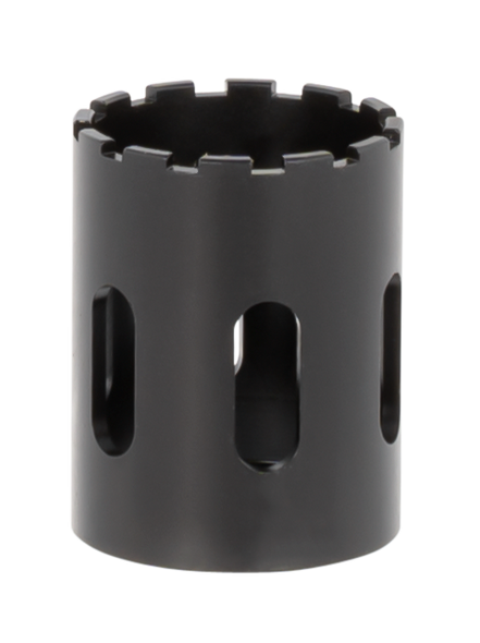 CGS SUPPRESSORS CGS-KRK-FIXED-BBL Fixed Barrel Spacer  Steel Black - 124964