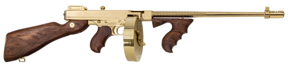 Auto-Ordnance - Thompson Thompson 1927a1 Dlx 45acp Gold