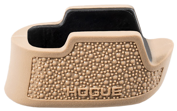 Hogue 18033 OverMolded Extension Base Pad Cobblestone Fits Sig Sauer P365 12rd FDE Rubber - 181736