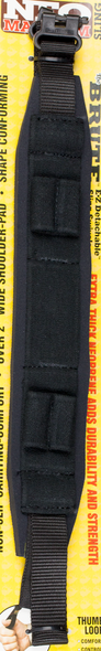 Outdoor Connection NDMB90142 Neo Magnum Sling 3.25" W Adjustable Black Neoprene for Rifle/Shotgun - 8411