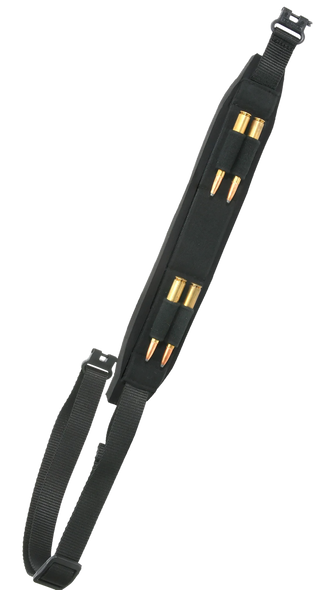 Outdoor Connection NDMB90142 Neo Magnum Sling 3.25" W Adjustable Black Neoprene for Rifle/Shotgun - 8411