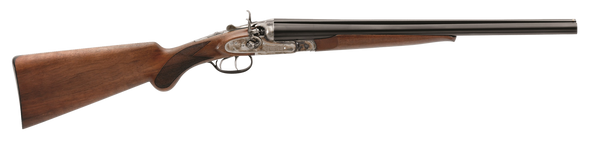 Taylors & Company 210114 Wyatt Earp  12 Gauge with 20" Barrel, 2.75" Chamber, 2rd Capacity, Color Case Hardened Metal Finish & Walnut Stock Right Hand (No Stamp)