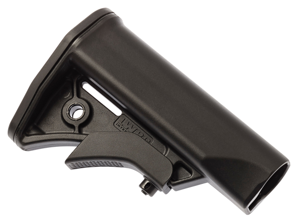 LWRC 2000124A01 LWRCI Compact Stock Black Synthetic Adjustable for AR-15, M16 with Mil-Spec Tube (Tube Not Included) - 20130