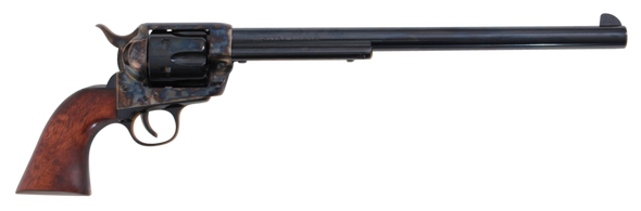 Traditions SAT73103 1873 Buntline 45 Colt (LC) 6rd 12" Blued Cylinder & Barrel Color Case Hardened Steel Frame Walnut Grip - 98677