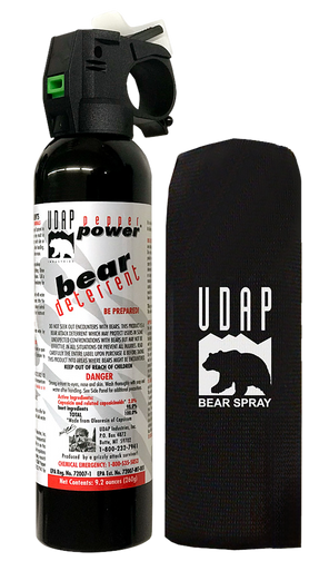 Udap Super Magnum Bear Spray, Udap 15cp    Magnum Bear 260g Chest Hls