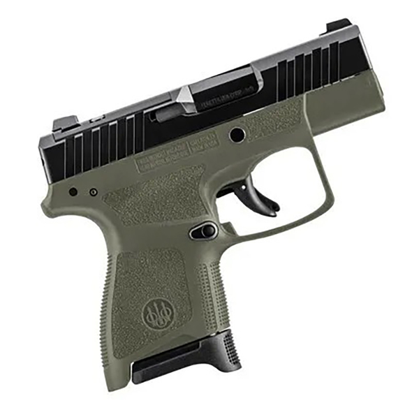 Beretta USA JAXN9278A1 APX A1 Carry Micro-Compact Frame 9mm Luger 8+1 3" Blued Steel Barrel, Black Serrated Steel Slide, OD Green Polymer Frame, Polymer Grip - 153863