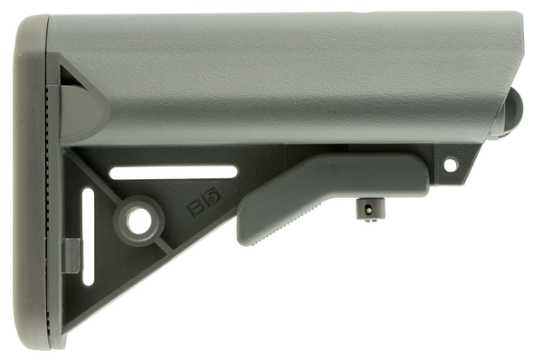 B5 Systems SOP1123 Enhanced SOPMOD Wolf Gray Synthetic for AR-Platform with Mil-Spec Receiver Extension (Tube Not Included) - 98638