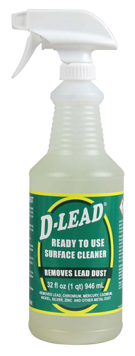 Esca Tech D-lead, Eti 331pd-rt-12 D-lead Surface Cleaner 32oz  12/cs