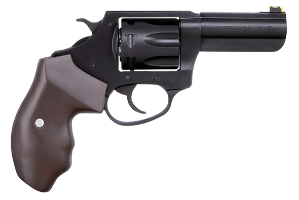 Charter Arms 63270 Professional  32 H&R Mag, 7 Shot 3" Black Nitride Steel Barrel, Cylinder & Frame w/Walnut Finger Grooved Grip - 114601