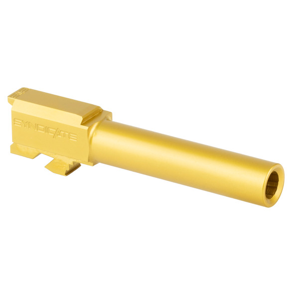 AGENCY SYNDCTE BBL FITS GLOCK 19 GLD - AGESYN19NTTIN