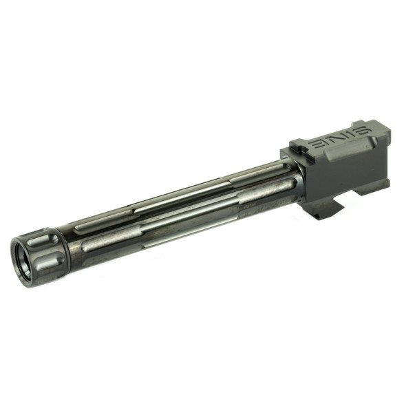 LANTAC BBL FOR G17 FLUTED THRD BLACK - LAN01GBG17THBLK