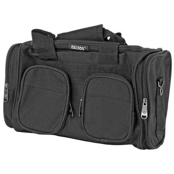 BULLDOG RANGE BAG ECON W/STRAP BLK - BD900