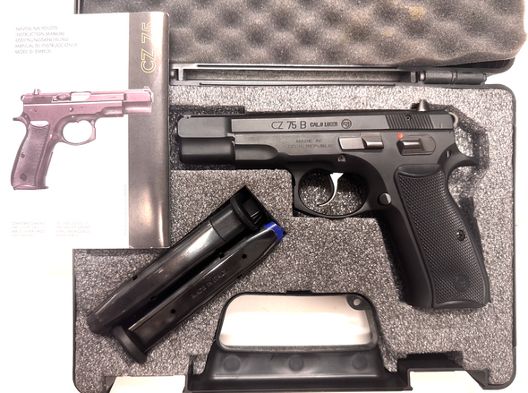 CZ 75 with 2 Magazines (SN B651873) - California Compliant