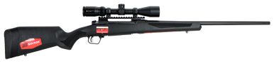 Savage Arms 57319 110 Apex Hunter XP 243 Win 4+1 22", Matte Black Metal, Synthetic Stock, Vortex Crossfire II 3-9x40mm Scope, Left Hand