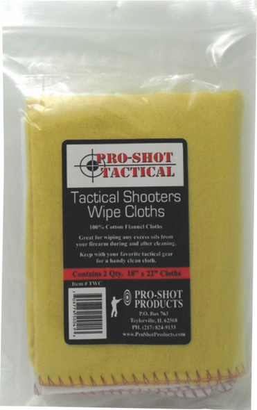 Pro-shot Tactical Shooter's, Proshot Twc            Shooters Wipe Cloth