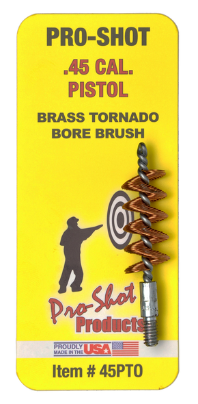 Pro-shot Tornado, Proshot 45pto     .45cal Pstl Tornado Bore Brush