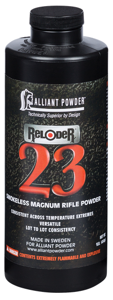 Alliant Powder RELODER23 Rifle Powder Reloder 23 Rifle Multi-Caliber  1 lb