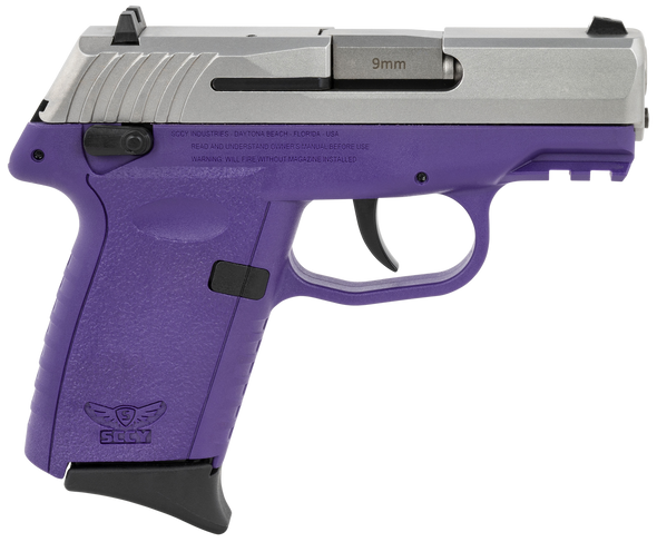 SCCY Industries Cpx-1 G3 9mm Ss/purp 10+1 Sfty