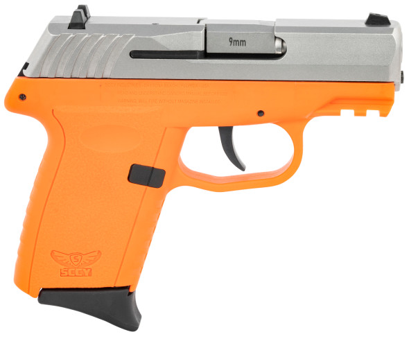 SCCY Industries Cpx-2 G3 9mm Ss/orange 10+1