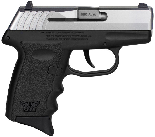 SCCY Industries Cpx-3 380acp Ss/black 10+1
