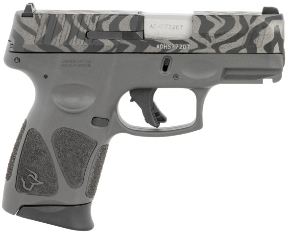Taurus G3c 9mm Gry/zebra 3.2" 12+1