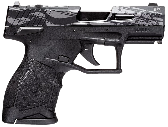 Taurus Tx22c 22lr Bk/flag 10+1 Ts   #