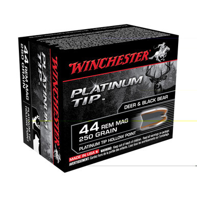 Win Platinum Tip 44mag 250gr 20/200