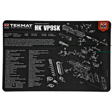 Tekmat Pistol Mat H&k Vp9sk