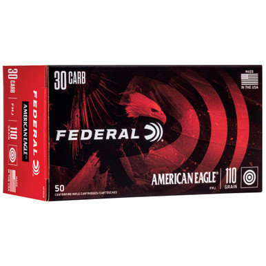 Fed Am Eagle 30carb 110gr Fmj 20/500
