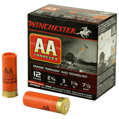 Win Aa Track Org 12ga 2.75" #7.5 25/