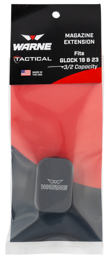 Warne Magazine Extension, Warne 3124        Meg193/2gr Glk 19/23gry3/9mm2/40