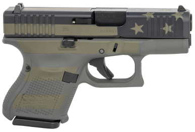 Glock PA275S204OP G27 Gen5 Subcompact 40 S&W  3.43" Glock Marksman Barrel 9+1, Operator Flag Cerakote Frame & Slide, Modular Backstrap, Reversible Mag. Catch & Slide Stop, Safe Action Trigger