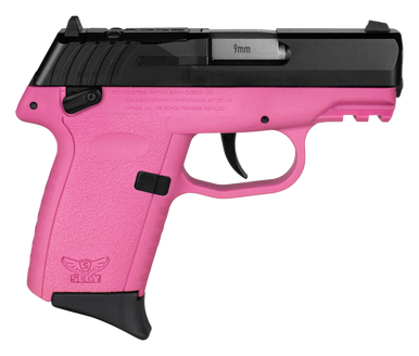 SCCY Industries CPX1CBPKRDRG3 CPX-1 Gen3 RDR 9mm Luger 10+1 3.10" Pink Polymer w/ Picatinny Rail Serrated Black Nitride SS Slide Pink Polymer Grip