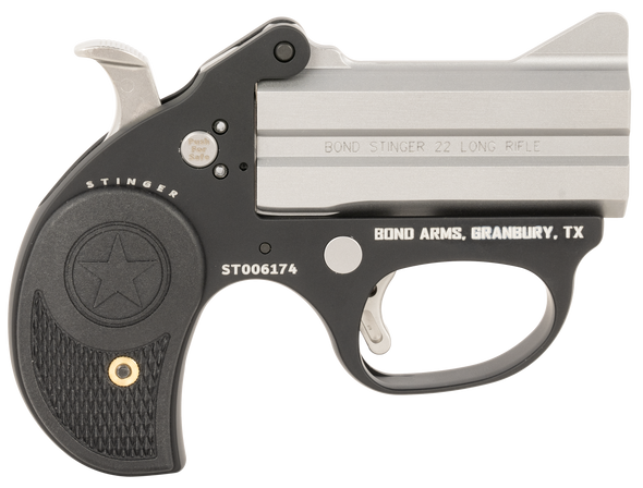 Bond Arms BASL Stinger  22 LR 2rd, 3" Double Stainless Steel Barrel