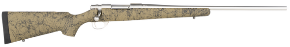 Howa HHS62513 M1500 HS Precision 6.5 Creedmoor 5+1 22" Stainless Steel Metal Finish & Green Black Webbed Fixed HS Precision Stock