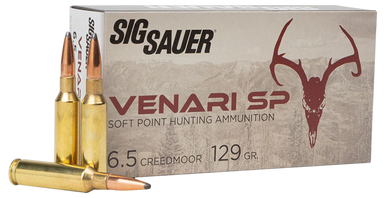 Sig Sauer Venari, Sig V65cmsp129-20   Venari      6.5cr 129 Sp 20/10