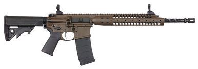 LWRC ICA5RPBC14P Individual Carbine A5 5.56x45mm NATO 14.70" 30+1 Patriot Brown Black Adjustable Stock Black Magpul MOE+ Grip