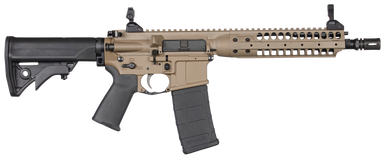LWRC ICA5R5CK16CA Individual Carbine A5 *CA Compliant 5.56x45mm NATO 16.10" 10+1 Flat Dark Earth Cerakote Black Adjustable Stock Black Polymer Grip