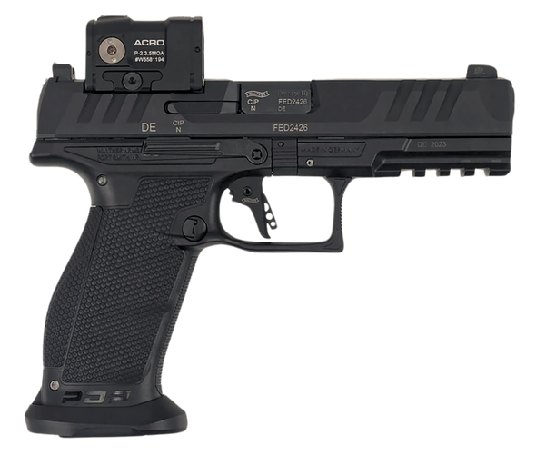 Walther Arms Pdp Pro 9mm Fs 4.5" 18+1 Acro