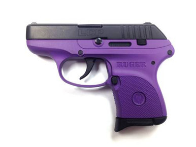 Ruger Lcp 380acp Bl/purple Poly 6+1