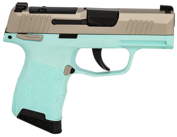 SIG SAUER P365 NKL TURQUUOISE 380ACP 3.1" 10+1 ROBINS EGG BLUE